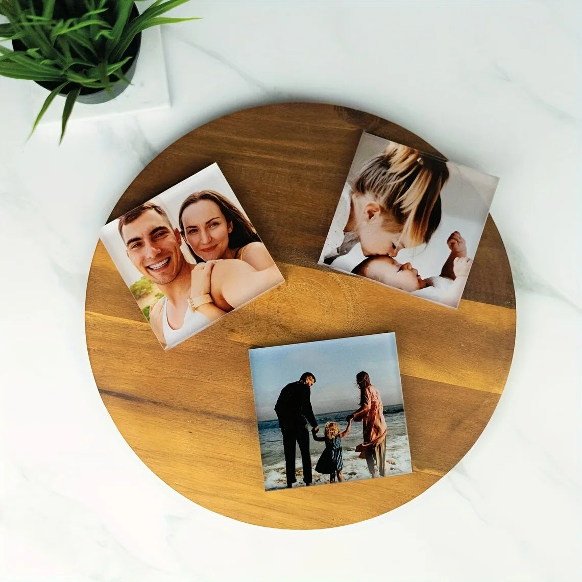 Personalized photo Christmas ornament