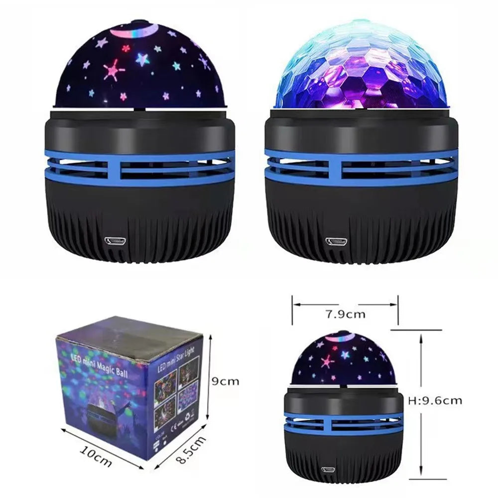 Starry Sky Rotating Projector Night Light