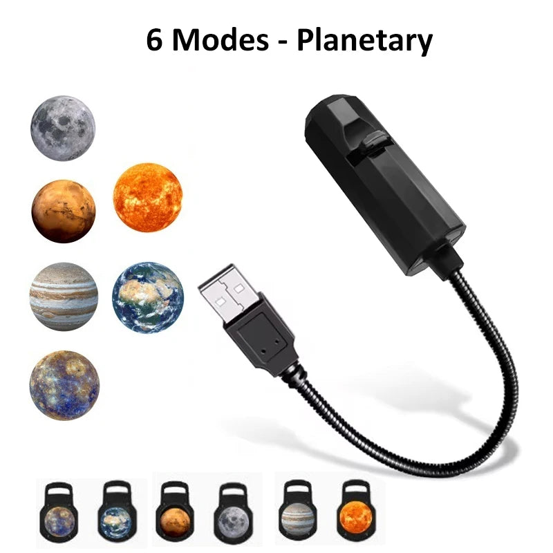 Rotating Holiday Scene Projector – Halloween & Christmas Night Light