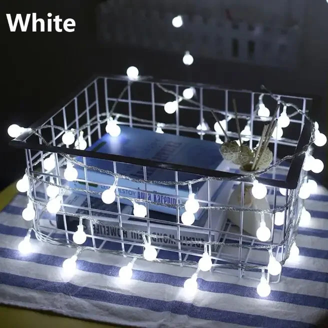 LED Globe String Lights – Indoor & Outdoor Holiday Décor