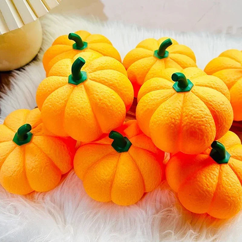 Soft Pumpkin Night Light – Cozy Halloween Décor