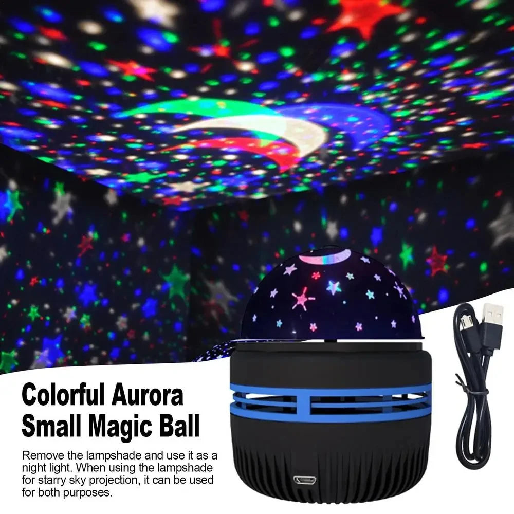 Starry Sky Rotating Projector Night Light