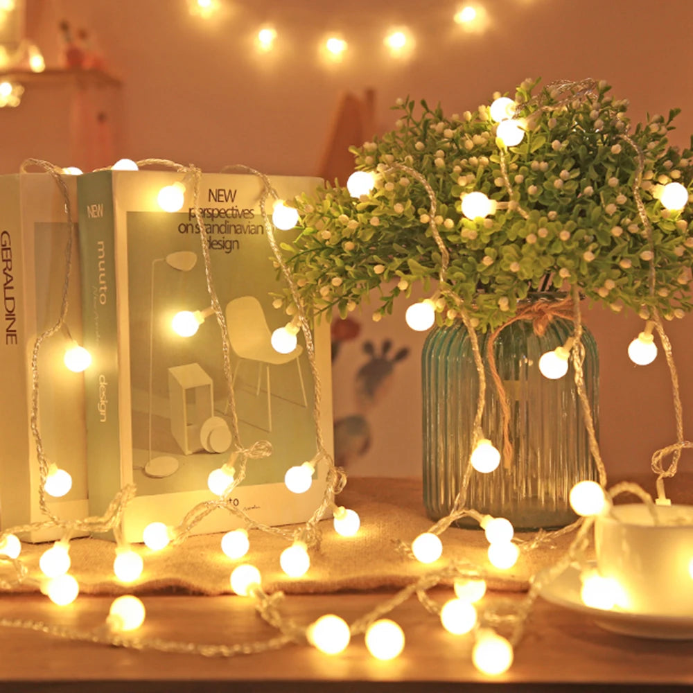 LED Globe String Lights – Indoor & Outdoor Holiday Décor