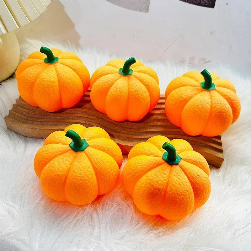 Soft Pumpkin Night Light – Cozy Halloween Décor
