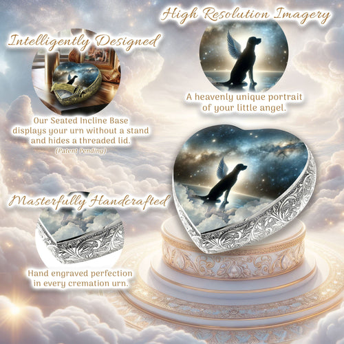 Any Breed - Galaxy Glitter Dog Urn